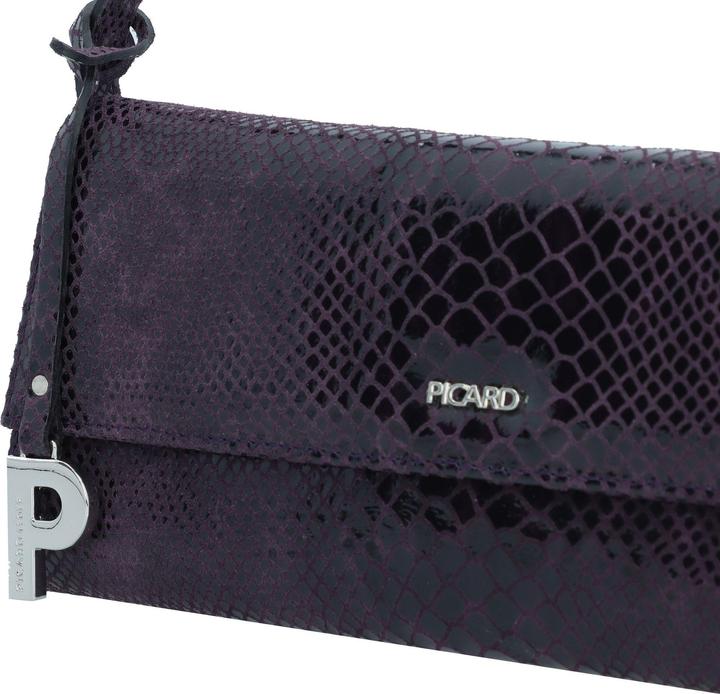 Actual product image Picard Auguri leather shoulder bag 26 cm