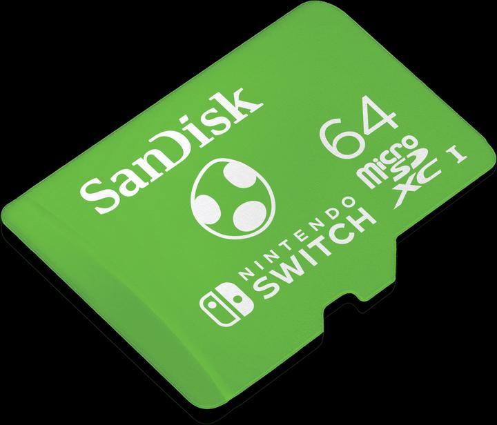 Produktbild SanDisk Nintendo Switch Card (64 GB, microSDXC, U3, UHS-I)