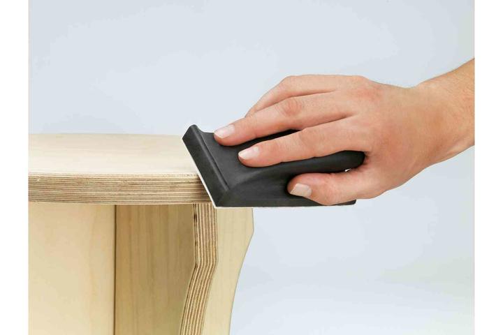 Image du produit Festool Cale de ponçage HSK 80x133 H (P80)