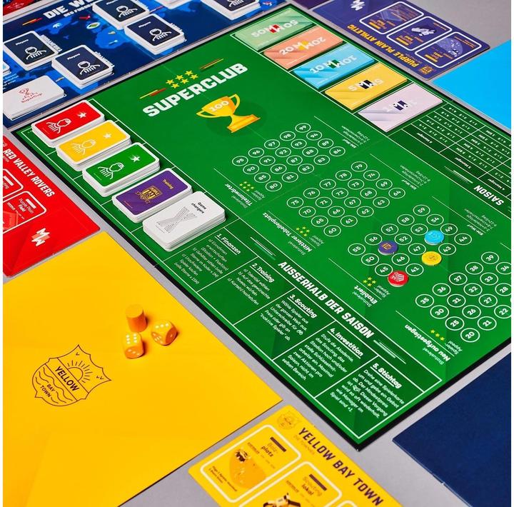 Actual product image Superclub Football Manager  - Board Game (German)
