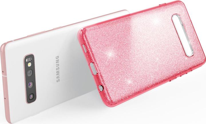 Actual product image Nalia Glitter cover (Samsung Galaxy S10+)
