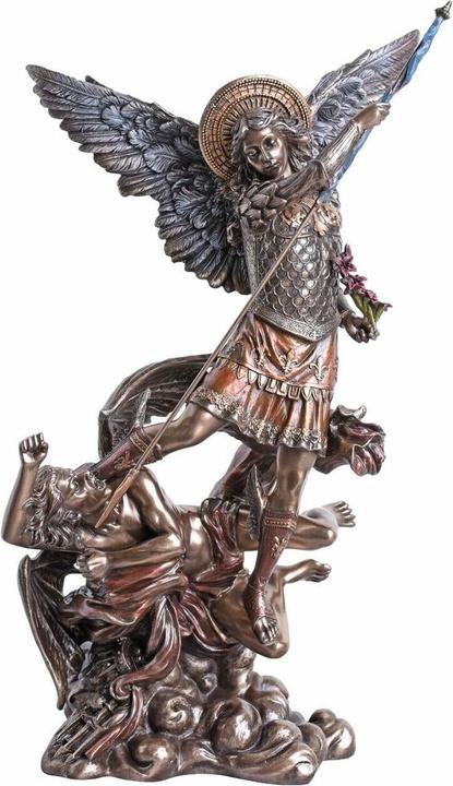 Produktbild Palazzo Skulptur Erzengel Michael kämpft gegen Lucifer