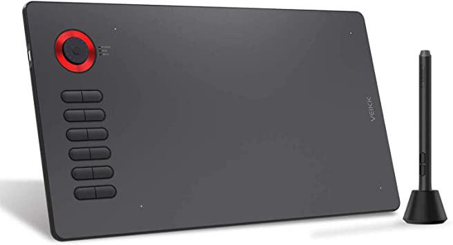 Actual product image Veikk A15 Pro graphics tablet Red (5080 lpi)