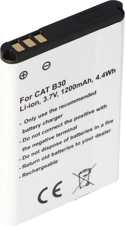 Actual product image Cat Akku B30 Akku 1ICP5/3450 1S1P