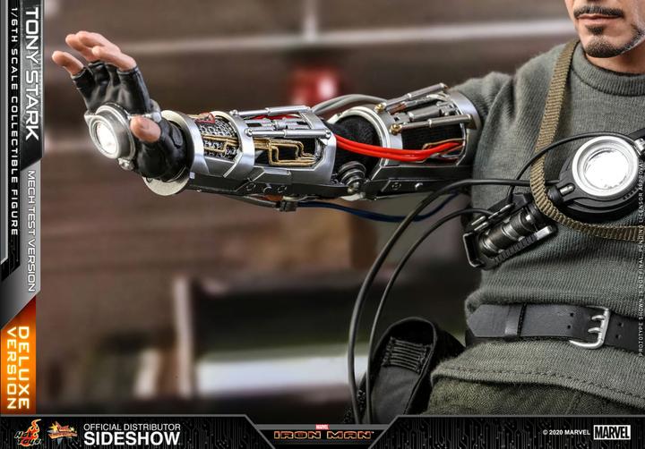 Produktbild Hot Toys Iron Man "Tony Stark - Mech Test - DLX Version" 1/6 Movie Masterpiece Actionfigur