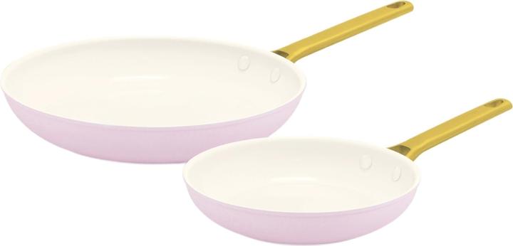 Greenpan Padova Blush Pink 2-delige pannenset (20+26) (26 cm, Saucepan, Aluminium)
