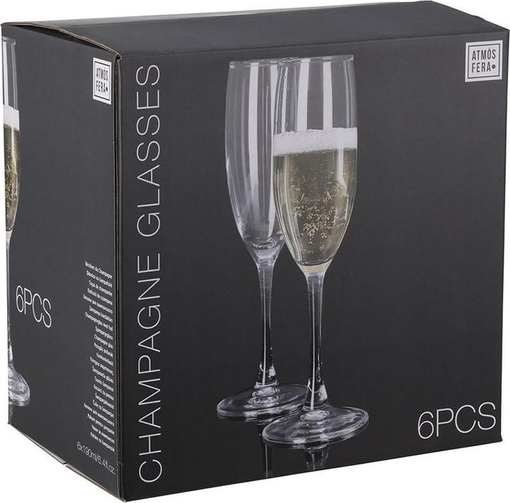 Produktbild Fs-Star Champagnergläserset (20 cl, 6 Gläser, Sektgläser)