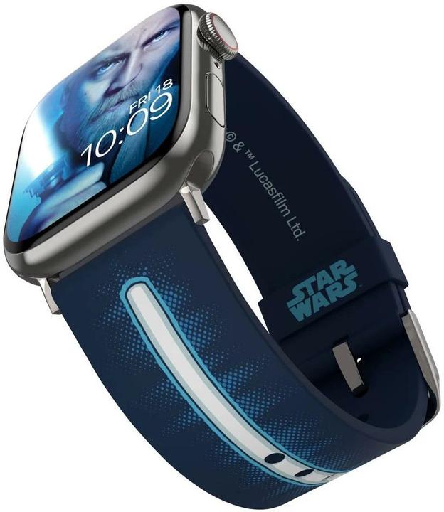 Produktbild Moby Fox Armband Smartwatch Star Wars Darth Vader Lightsaber 22 mm (22 mm, Silikon, Edelstahl)