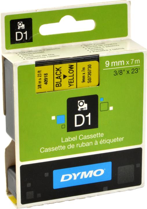 Image du produit Dymo S0720730 Bande standard (0.90 cm, Jaune, Noir)
