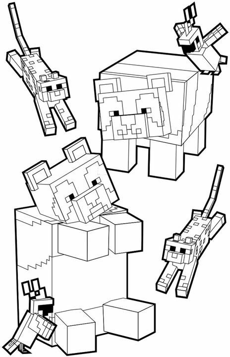 Produktbild Minecraft Sticker- und Malspass