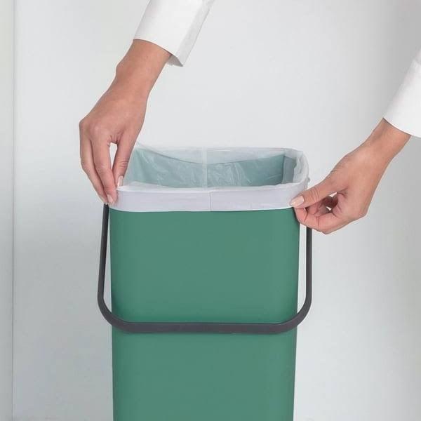 Image du produit Brabantia Seau de recyclage Sort & Go 40 l, vert (40 l)