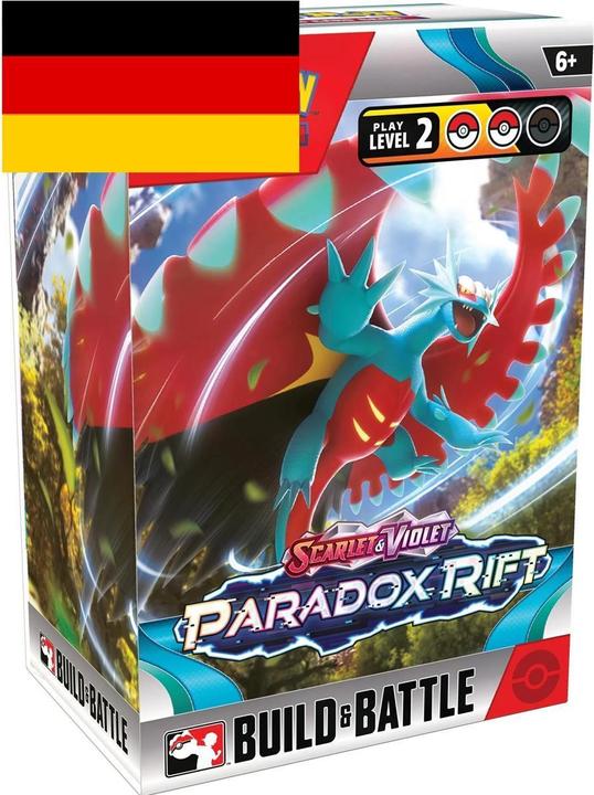 Produktbild Pokémon KP04 Karmesin&Purpur Miraidon EX Build & Battle Stadion *Deutsche Version* (Deutsch, Build & Battle Box)