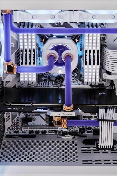 Image du produit Corsair CX-9059005-WW Computer Cooling Component Universal Coolant Tube 3 Piece(s) Transparent (1 m, Matières plastiques)