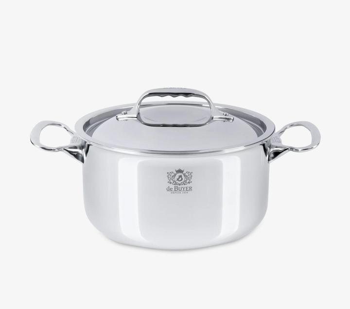 Actual product image de Buyer Affinity frying pan (24 cm, Casserole + Stewpot, Stainless steel)
