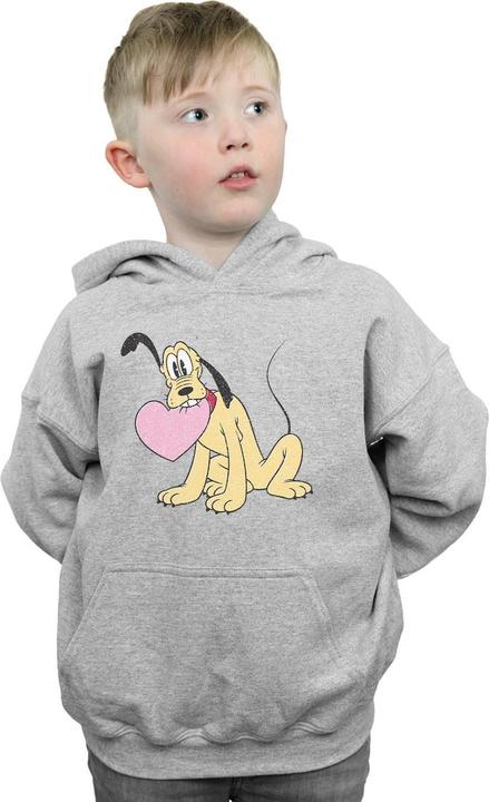 Actual product image Disney Boys Pluto Love Heart Hoodie (140, 146)