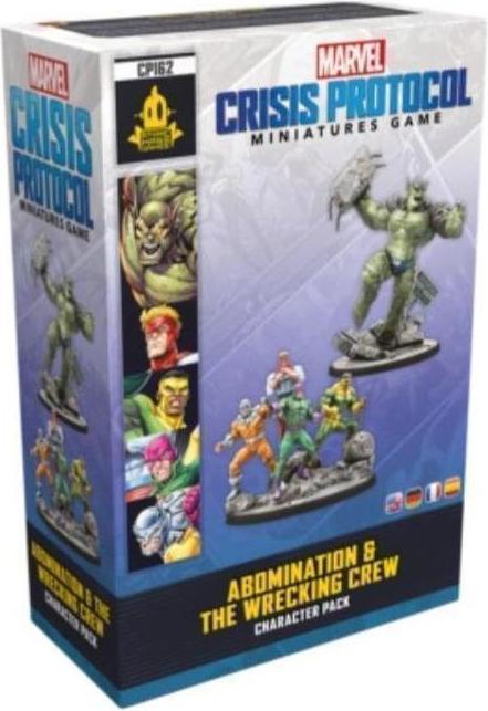 Actual product image Atomic Mass Games AMGD2128 - Marvel: Crisis Protocol Abomination & The Wrecking Crew Character Pack (Spanish)