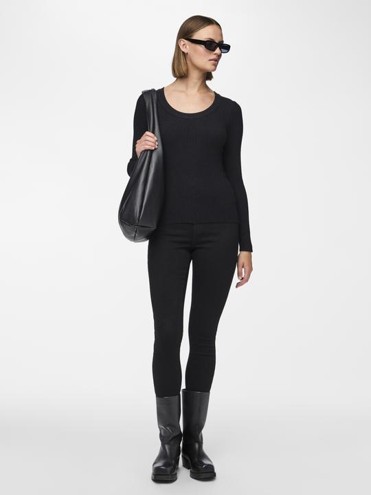 Actual product image Pieces Pcmira Ls U-Neck Knit Noos Bc (M)