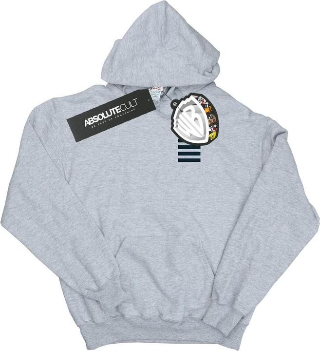 Looney Tunes Taz Stripes Faux Pocket Kapuzenpullover