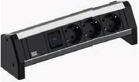 Actual product image Bachmann DESK extension cord (3 x, CEE 7/3, 3 m)
