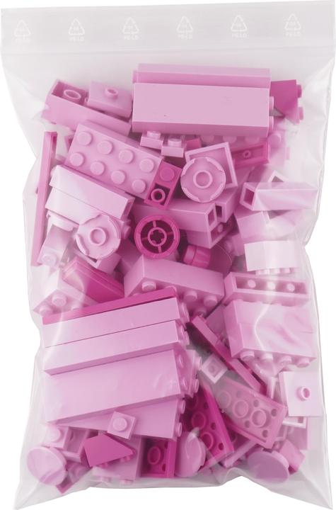 Actual product image LEGO Bricks Pink mix - 400 pieces - Pink bricks mix - NEW (LEGO Accessories)