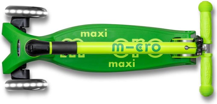 Immagine prodotto Micro Scooter Maxi Deluxe Foldable Neon LED Parrot Green