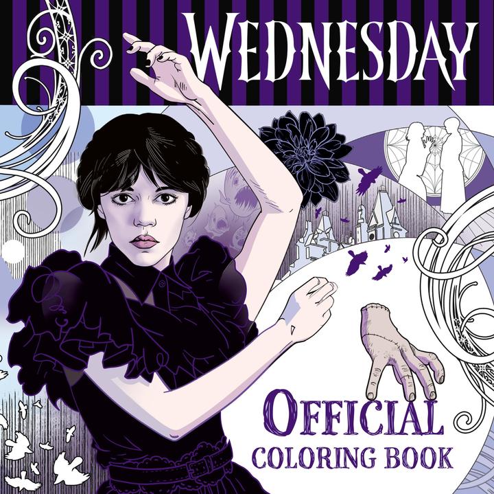 Produktbild Wednesday: Official Colouring Book (Englisch, Random House, 2024)