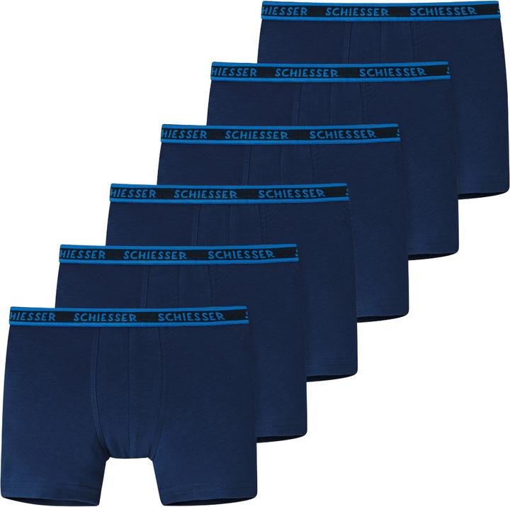 Immagine prodotto Schiesser Confezione da 6 pantaloncini / pantaloni da bambino in cotone organico 95/5 (92, confezione da 6)