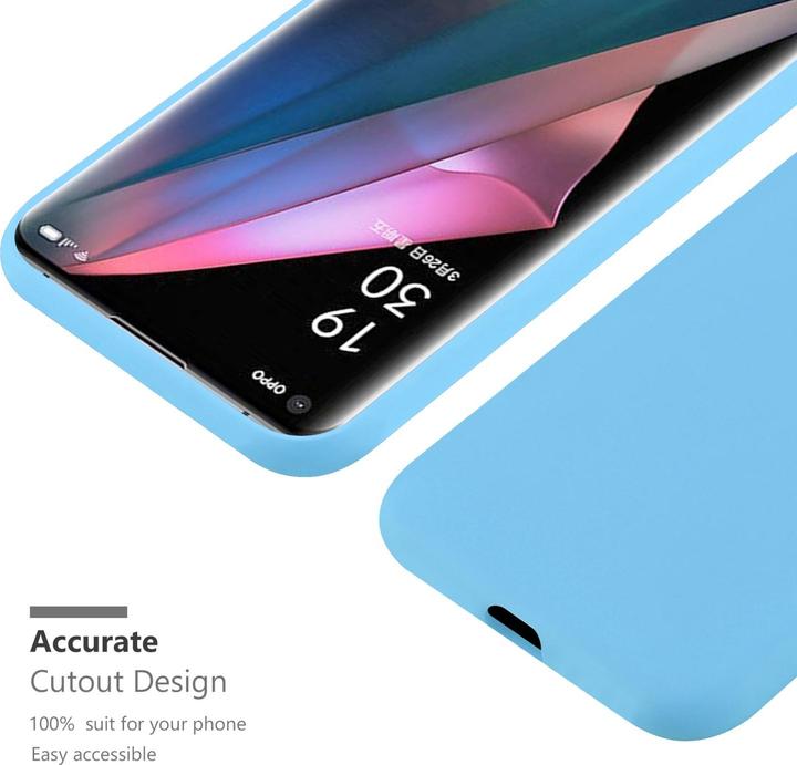 Productafbeelding Cadorabo TPU Candy Cover (Oppo Find X3 Pro)