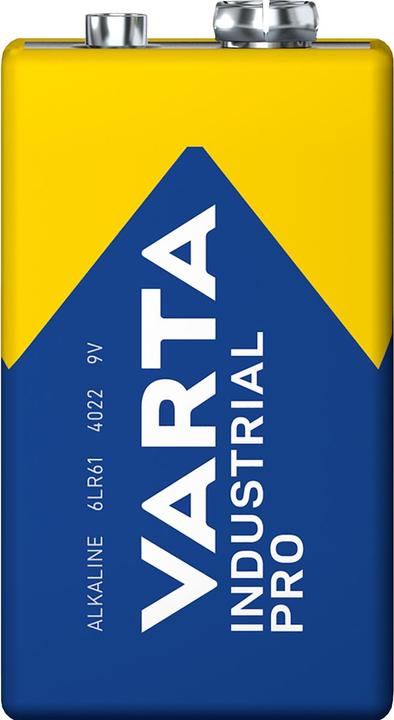 Actual product image Varta Industrial Pro (1 pcs., 9V Block, 580 mAh)