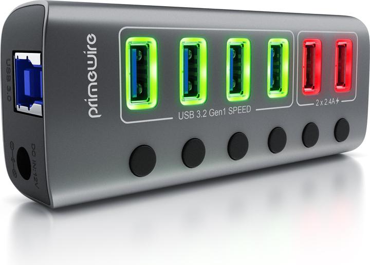 Immagine prodotto Primewire Hub attivo (6 Porti)