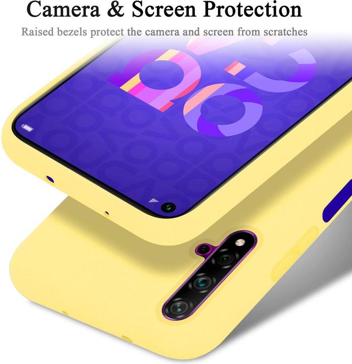 Image du produit Cadorabo TPU Liquid Silicone Case Cover (TCL 20S, K20, Huawei Nova 5T)