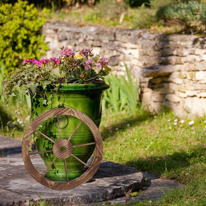 Actual product image Relaxdays Wagon wheel