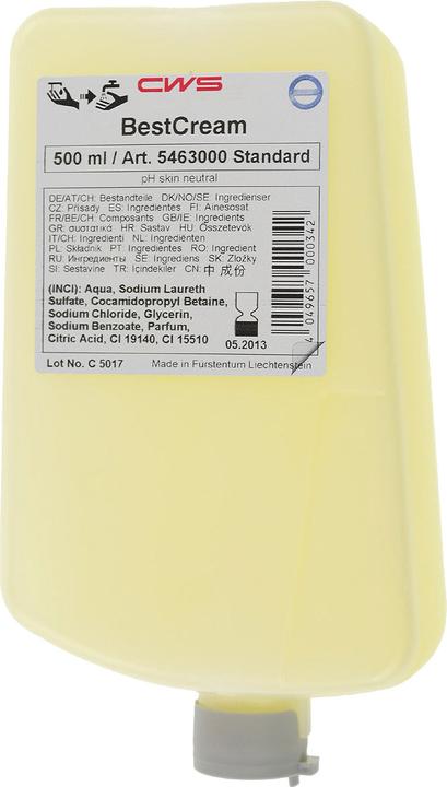 Produktbild CWS BestCream (Flüssigseife, 500 ml)