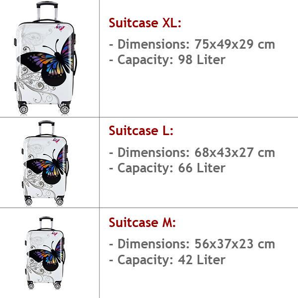 Produktbild Deuba Butterfly (42 l, M (50 - 90l))
