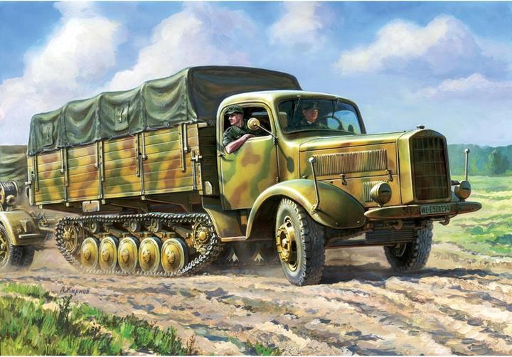 Produktbild 1:35 Maultier L-4500R German Halftrack W