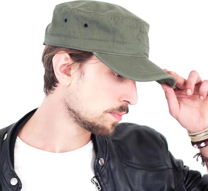 Immagine prodotto Atlantis Cappello militare in stile militare (confezione da 2) (Taglia unica)