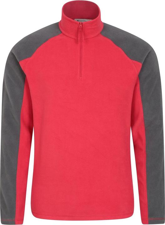 Immagine prodotto Mountain Warehouse Top in pile Ashbourne II con mezza zip da uomo (M)