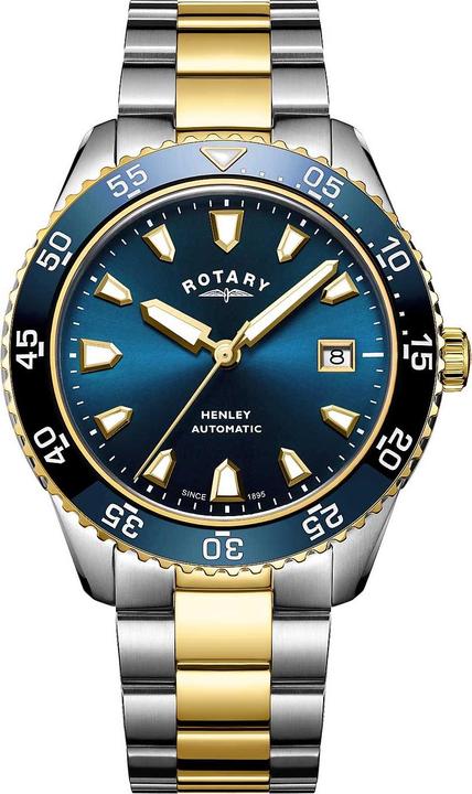 Immagine prodotto Rotary GB05131/05 Henley Automatico Uomo 42mm 10ATM (Orologio da polso analogico, 42 mm)