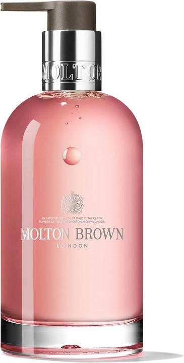 Molton Brown Del Rhub & Rose HW Glass (Flüssigseife, 200 ml)