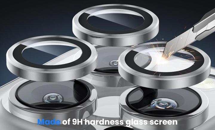Produktbild Screenguard Camera Lens Protector Schutzglas Apple iPhone 16 Pro (1 Stück, Apple iPhone 16 Pro)