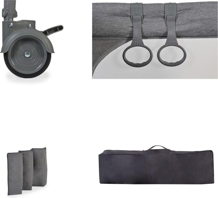 Actual product image Cangaroo Travel cot Skyglow