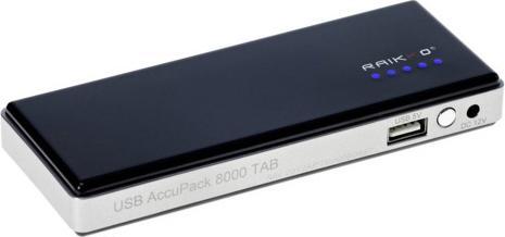 Raikko USB AccuPack 8000 TAB - Mobiler Ersatzakku