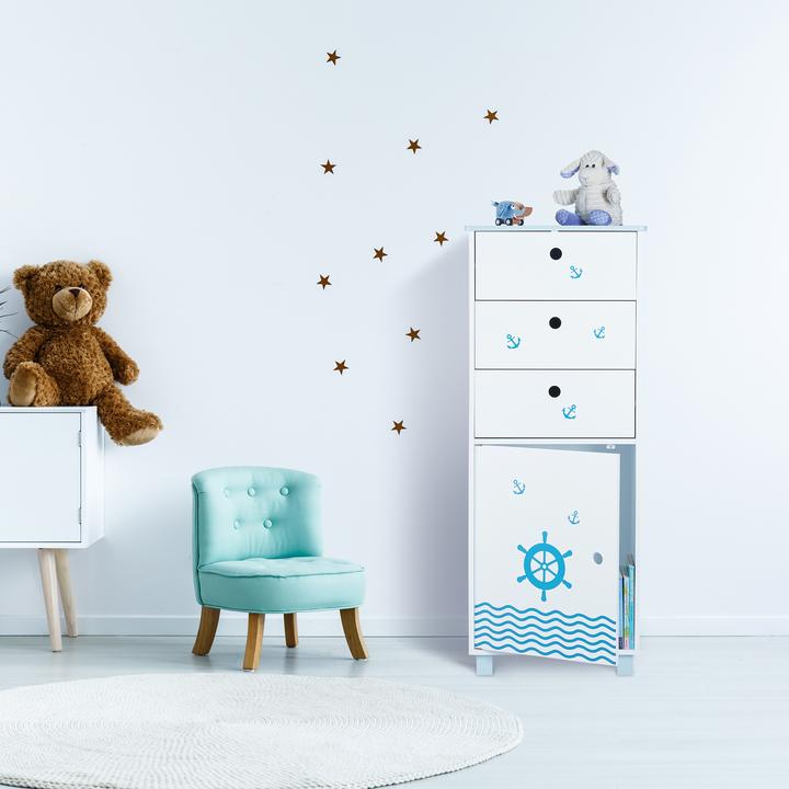 Image du produit Relaxdays Commode pour enfants