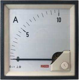 Produktbild Rs Pro Amperemeter 10 (Input)A AC Dreheisen, 92mm