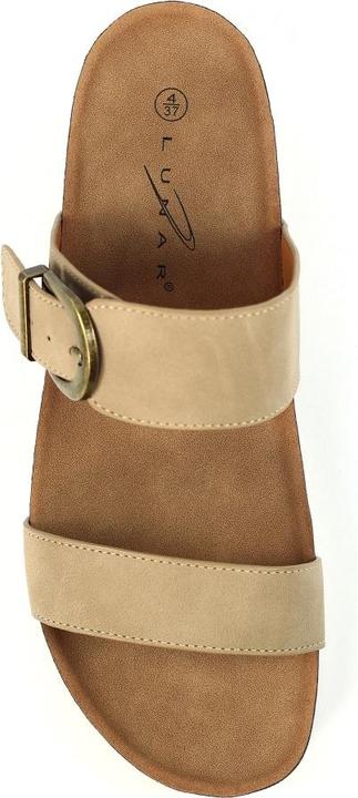 Actual product image Lunar Womens/Ladies Ripple Wedge Sandals (38)