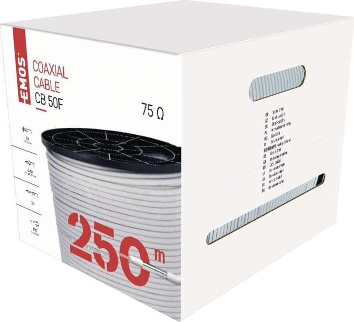 Immagine prodotto Emos Cavo coassiale CB50F, 250m (Cavi antenna)