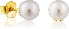 Actual product image Tous Gold Earrings with Real Pearl 1000101200