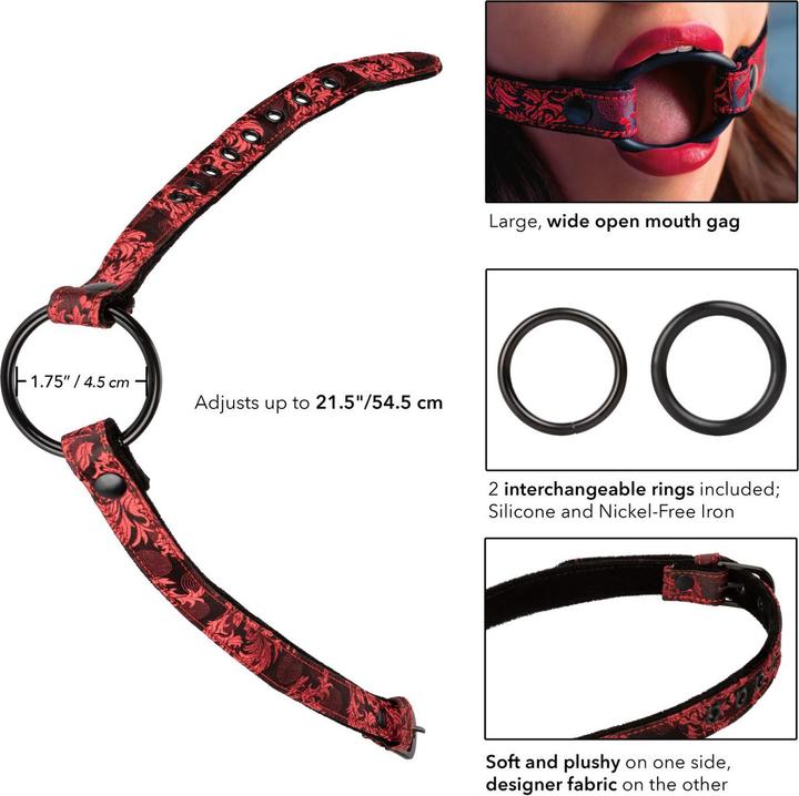 Actual product image CalExotics Scandal Wide Open Mouth Gag