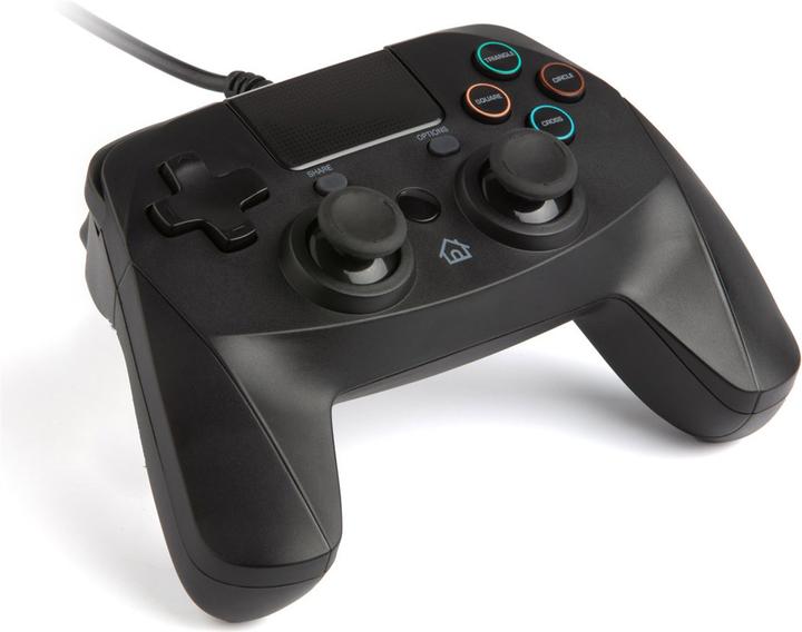 Immagine prodotto Snakebyte Pad 4 S controller PS3/PS4 cablato 3m - nero (PS3, PS4)
