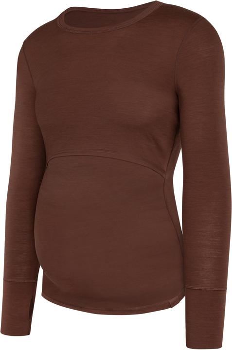 Image du produit Normani Sous-vêtements en mérinos - Ensemble de maternité - T-shirt à manches longues et caleçon - 8795 (L)